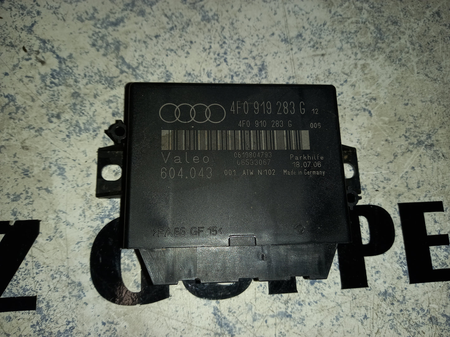 Steuergerät für Parkhilfe Audi A6 4F BJ 2004-2011 4F0919283G