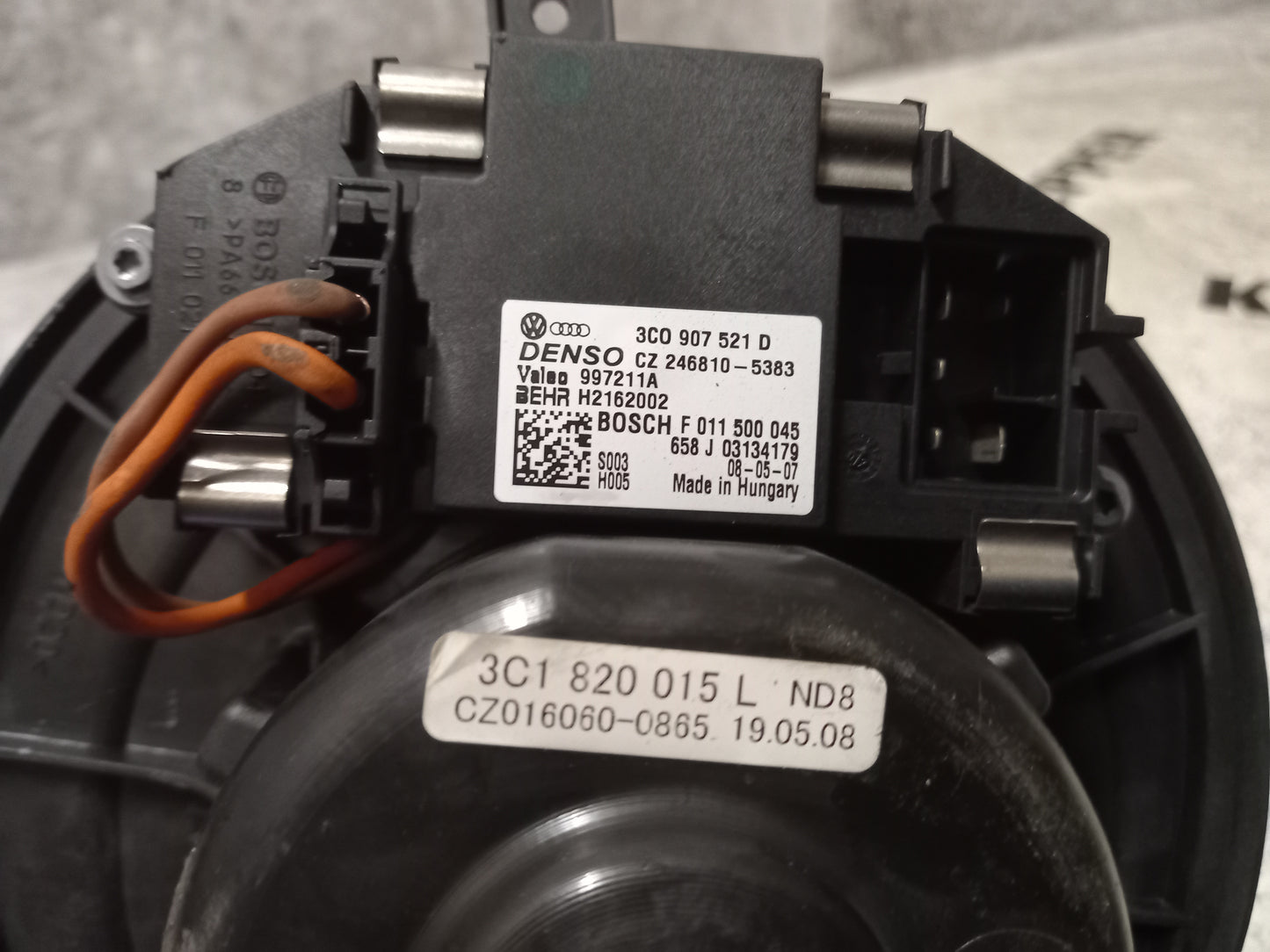 Gebläsemotor Innenraumgebläse VW Passat 3C BJ. 2005-2010 3C0907521D