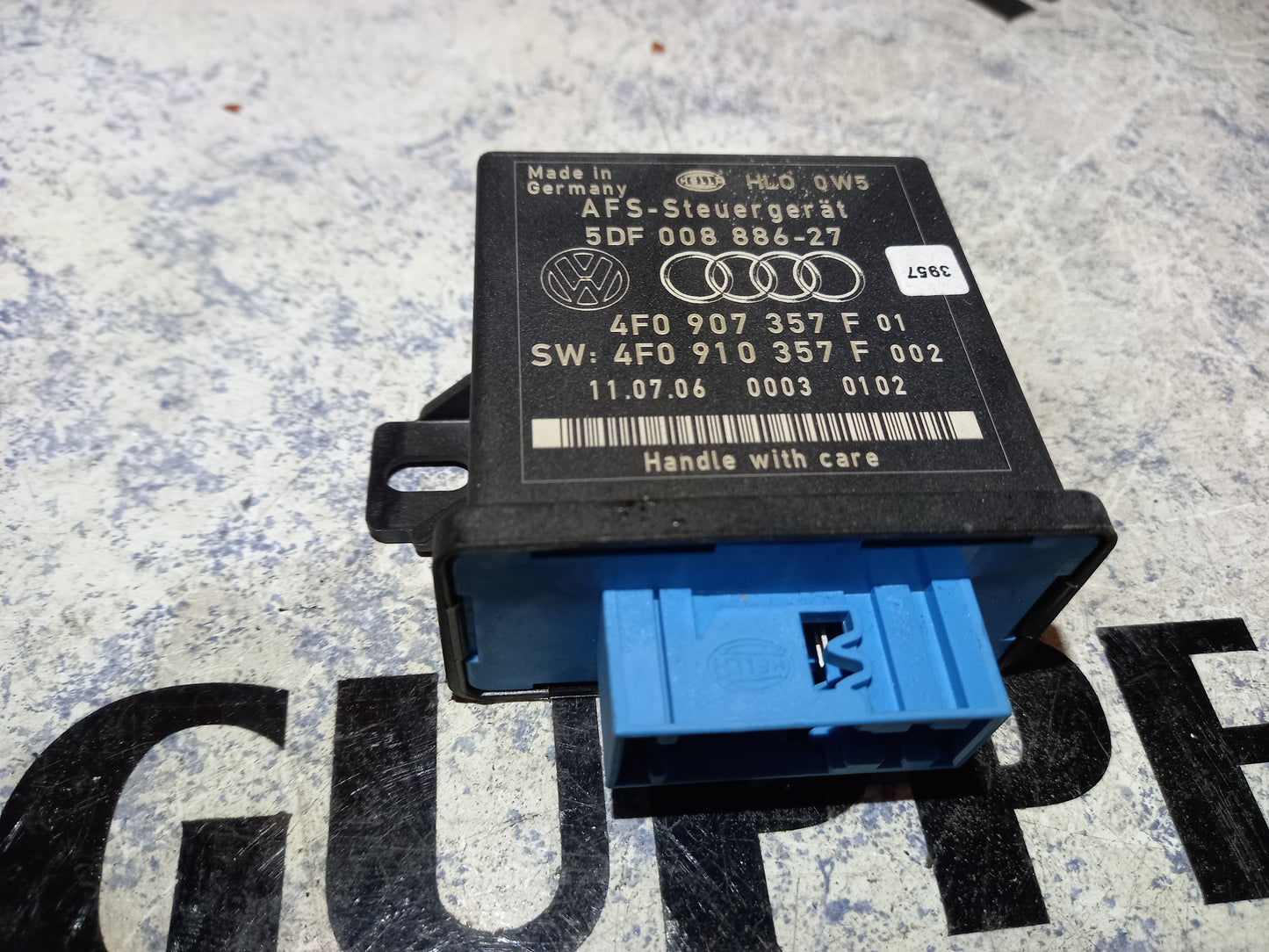 AFS-Steuergerät Leuchtweitenregulierung Audi A6 4F BJ 2004-2011 4F0907357F