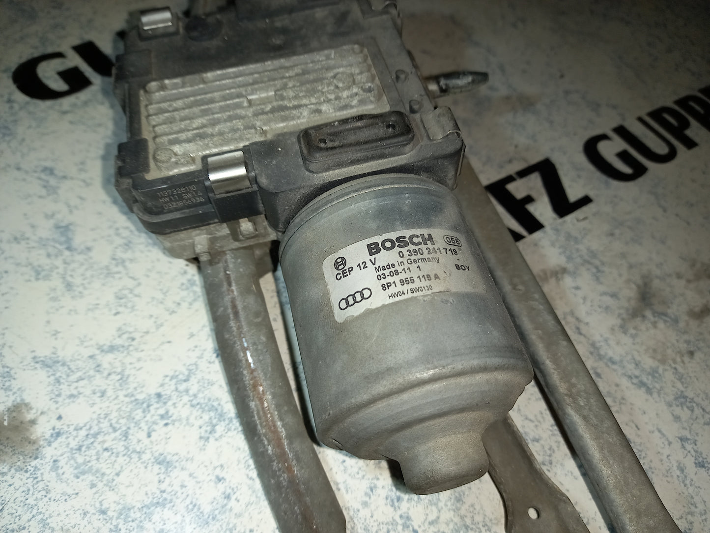 Scheibenwischermotor mit Gestänge Audi A3 8P BJ 2003-2013 8P1 955 119 A