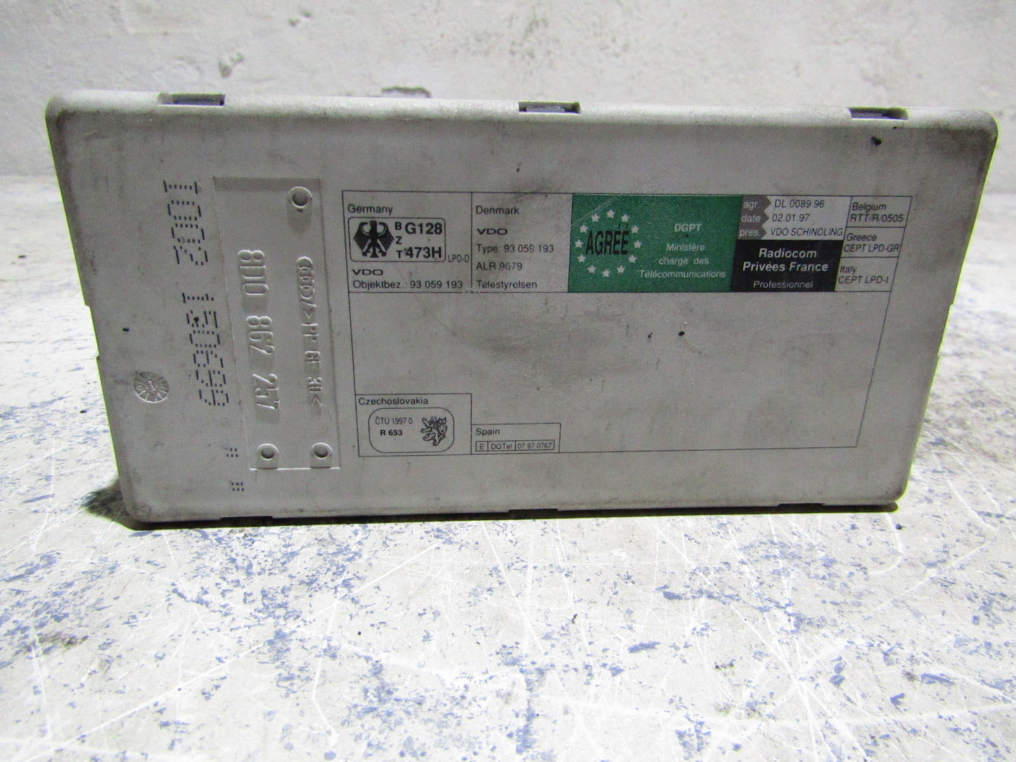 Audi A3/A4 Zentralverriegelungspumpe 8D0862257