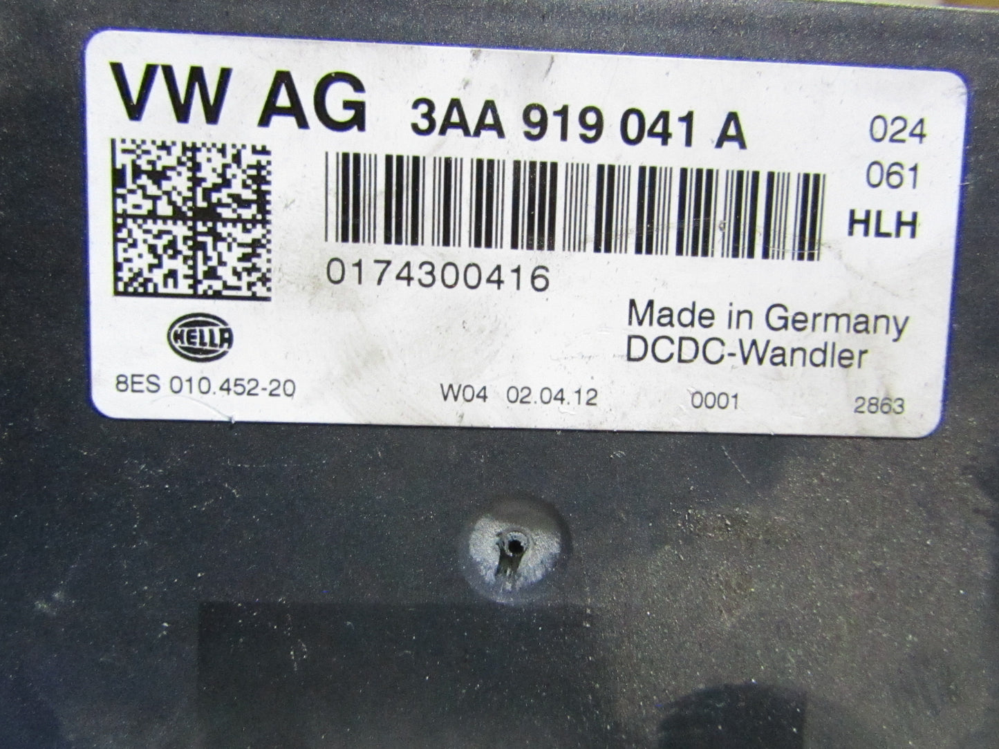 Innerraumsteuergerät VW und Audi 3AA919041A