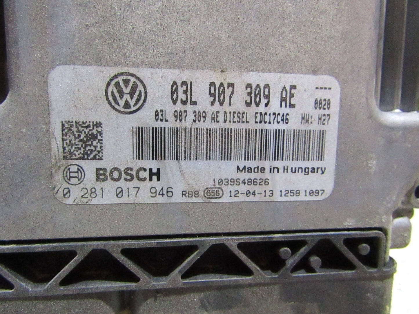 Motorsteuergerät VW und Audi 03L907309AE