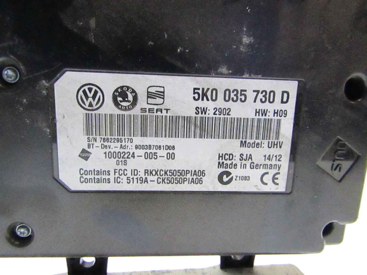 Bluetooth Modul VW und Audi 5K0035730D