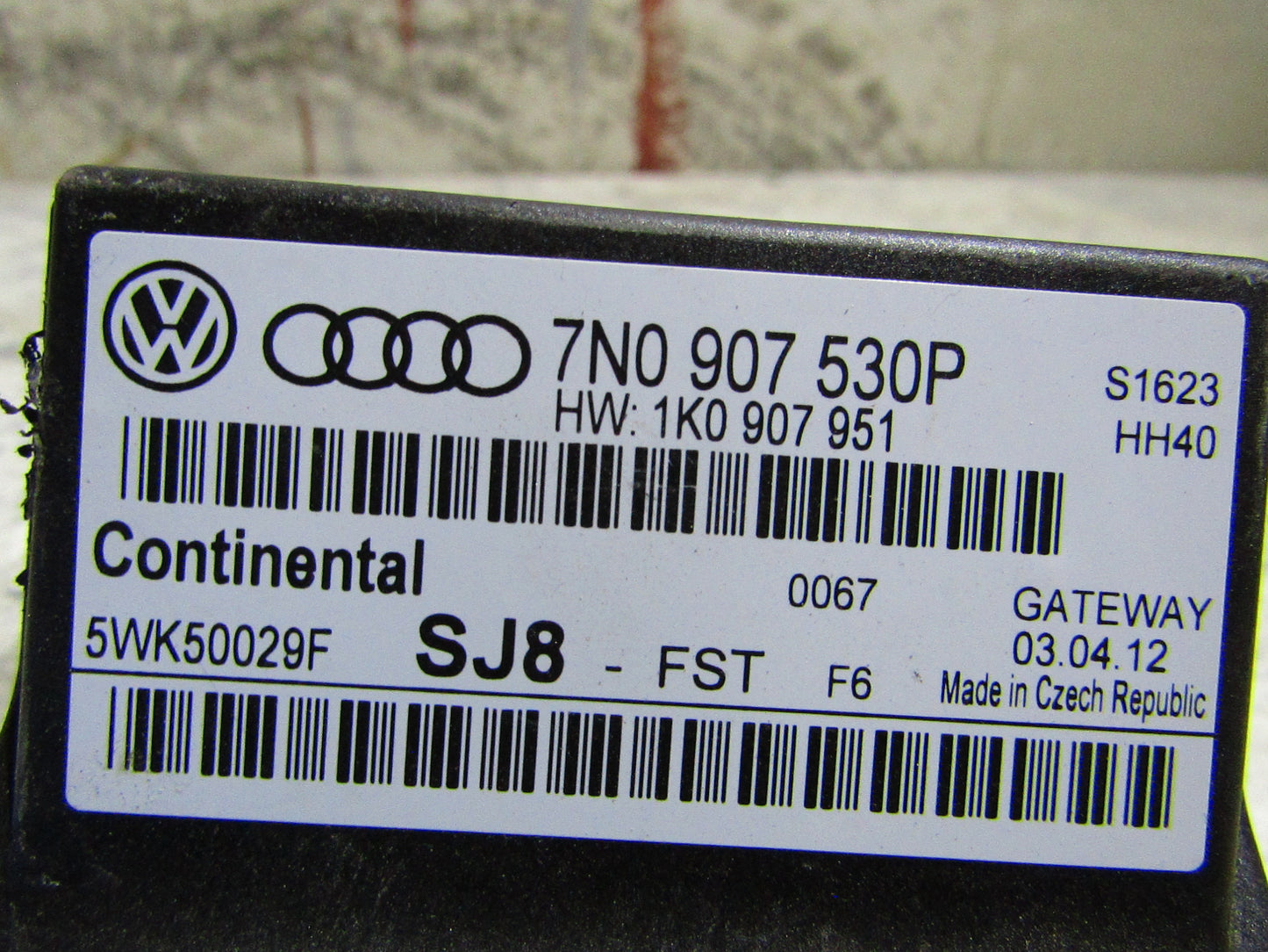 Diagnose Steuergerät VW und Audi 7N0907530P