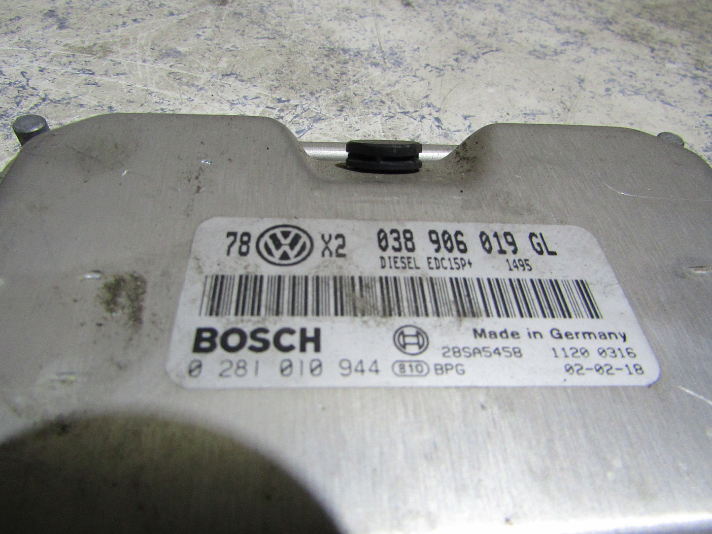 Motorsteuergerät VW Passat 3BG Bj.2000-2005 1.9 TDI AVB 038906019GL