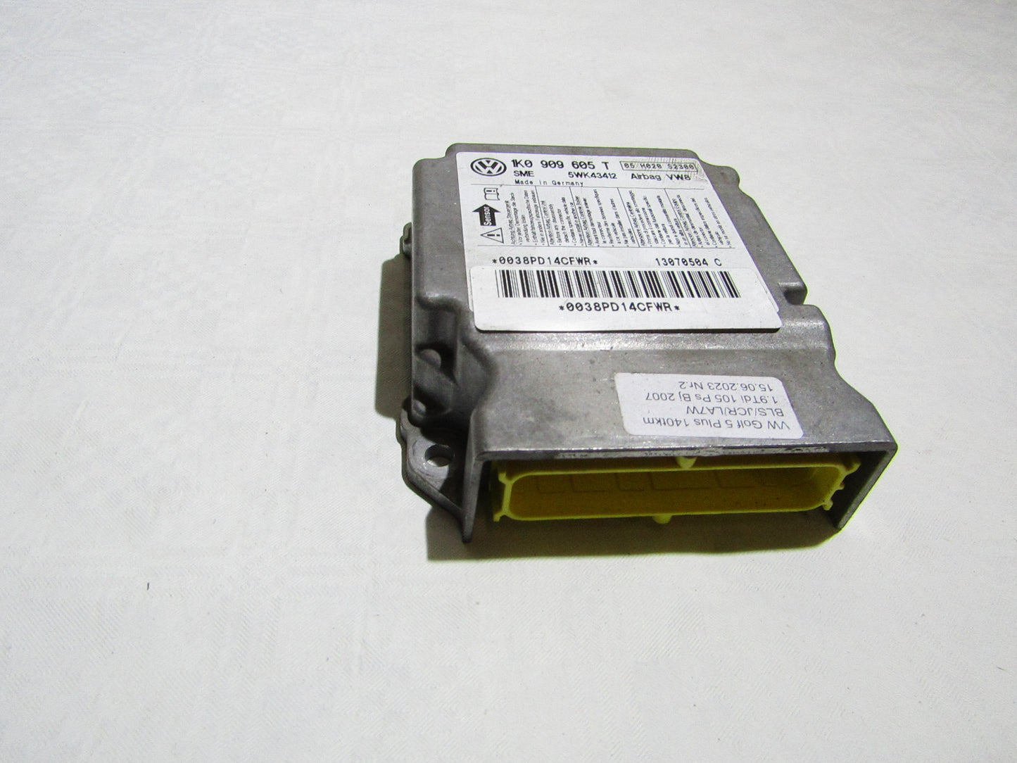 Airbagsteuergerät Golf 5 Plus Bj.2003-2010 1K0909605T
