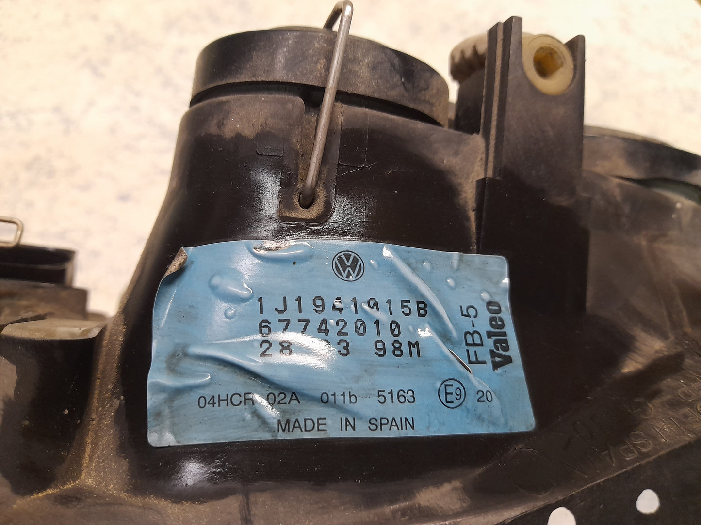 Scheinwerfer Halogen VW Golf 4 Links