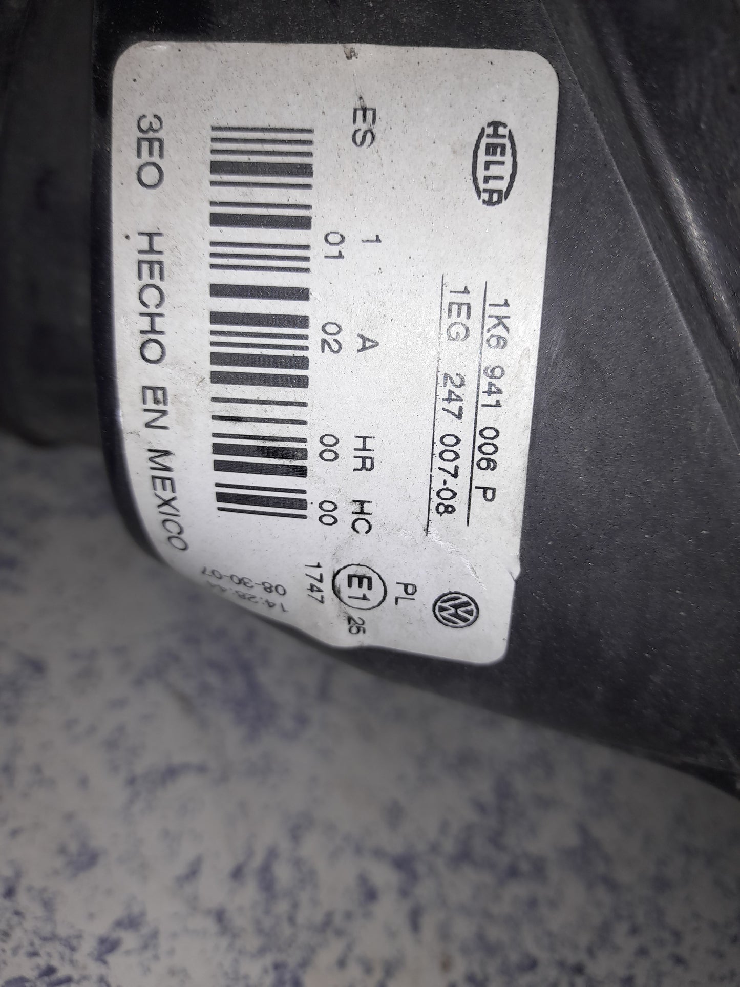 Scheinwerfer Halogen VW Golf 5 / Jetta lll Rechts