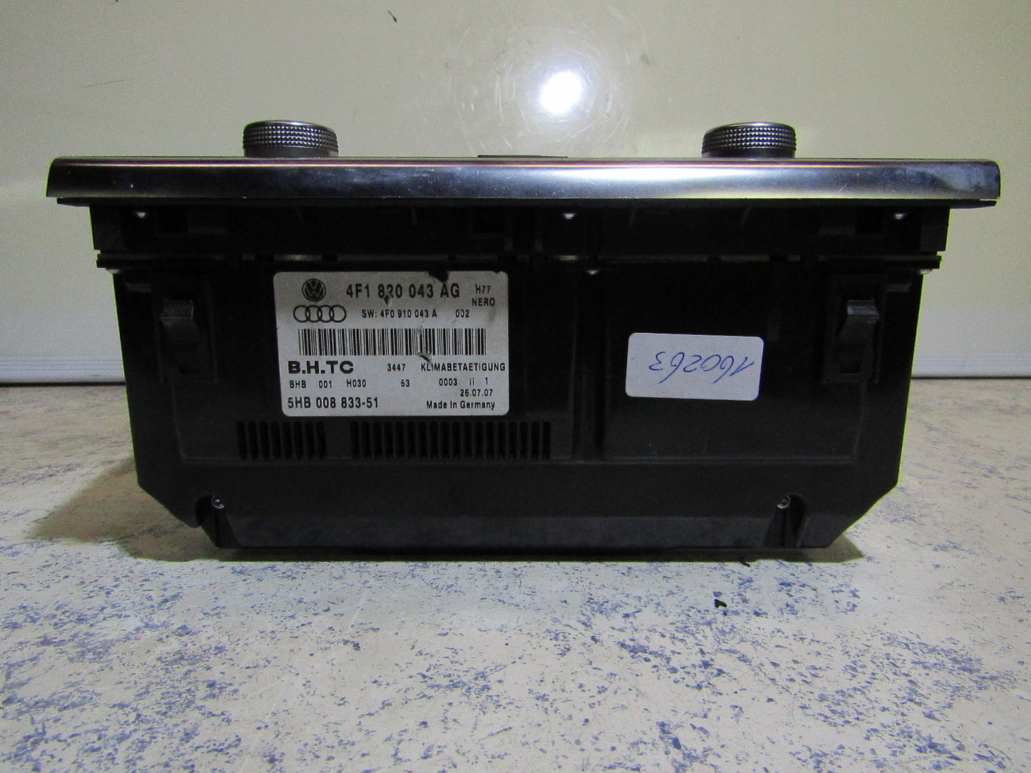 Klimabedienteil Audi A6/S6 4F Bj 2002-2009 4F1820043AG