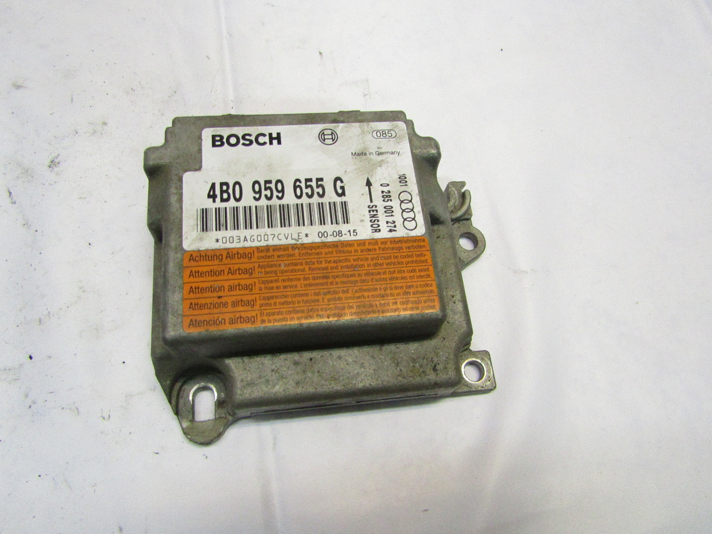 Airbag Steuergerät VW-AUDI 4B0959655G