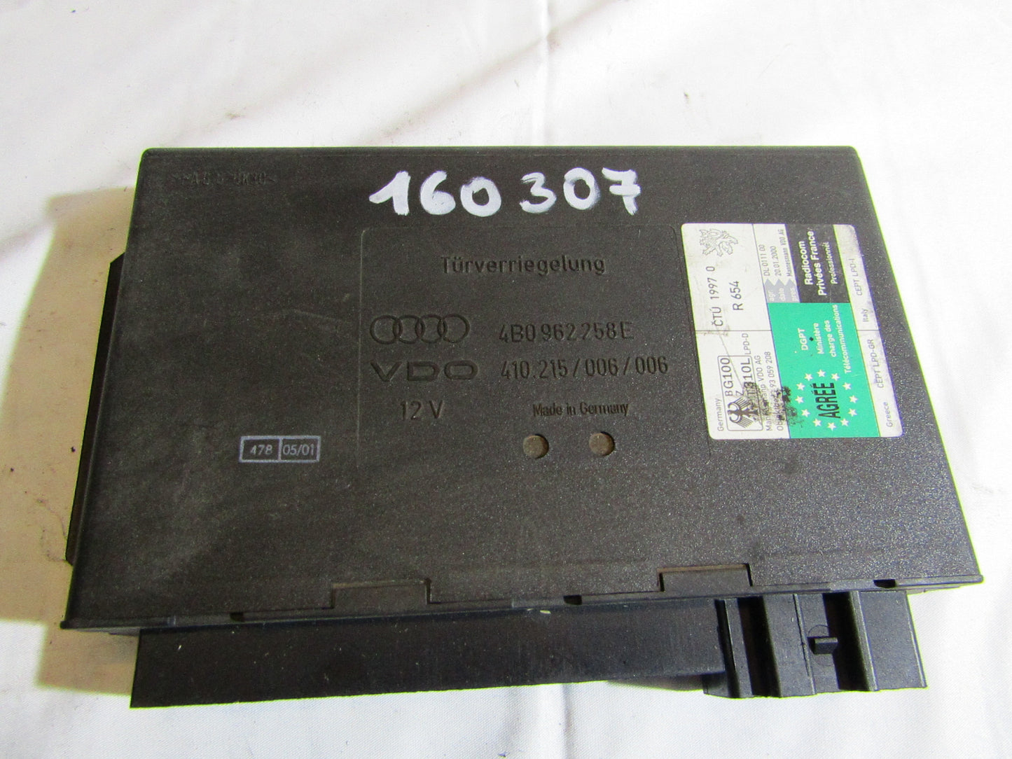 Komfort Steuergerät VW-AUDI 4B0 962 258 E