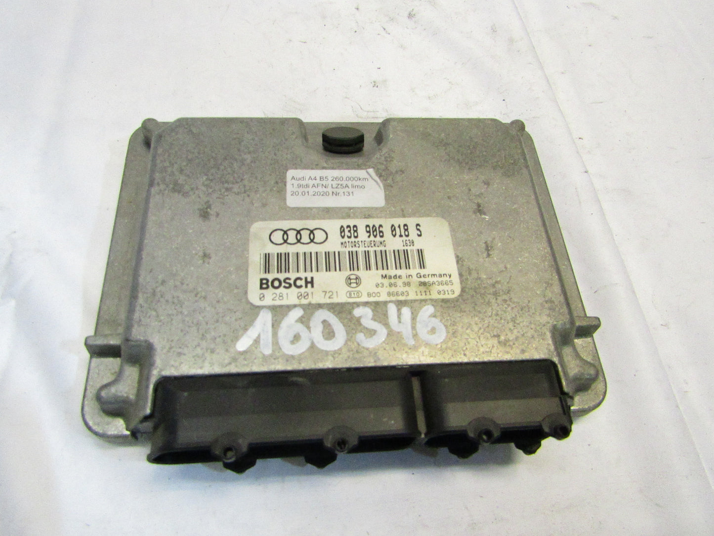 Motorsteuergerät VW-AUDI 038906018S