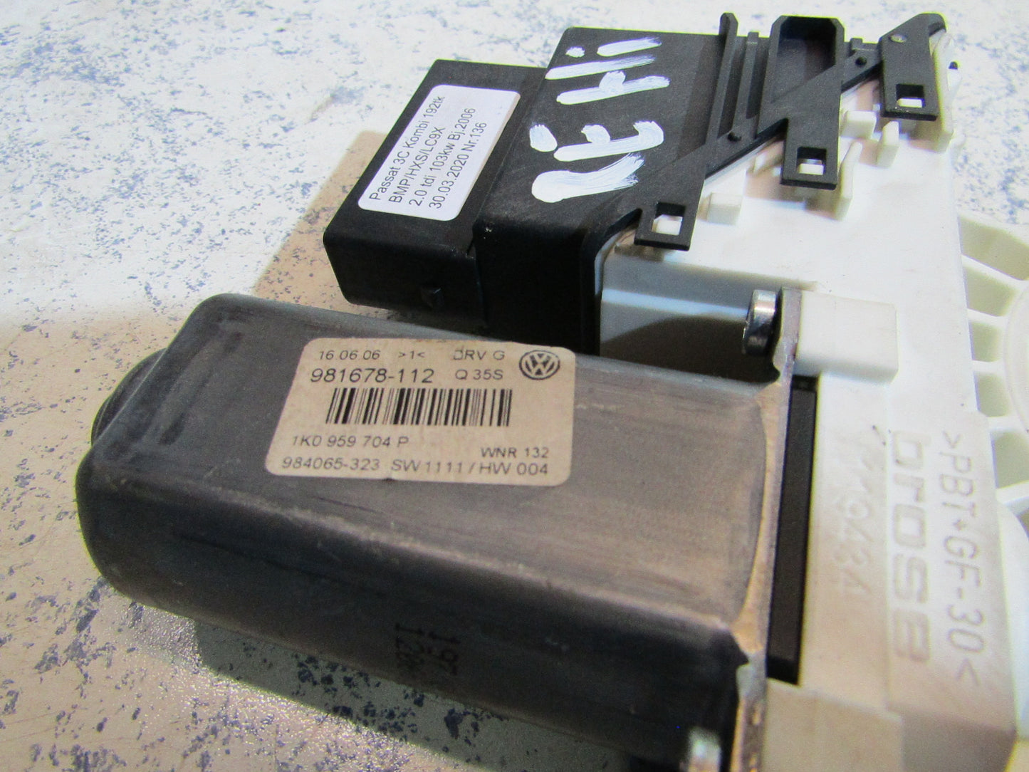 Fensterhebermotor 1K0959704P