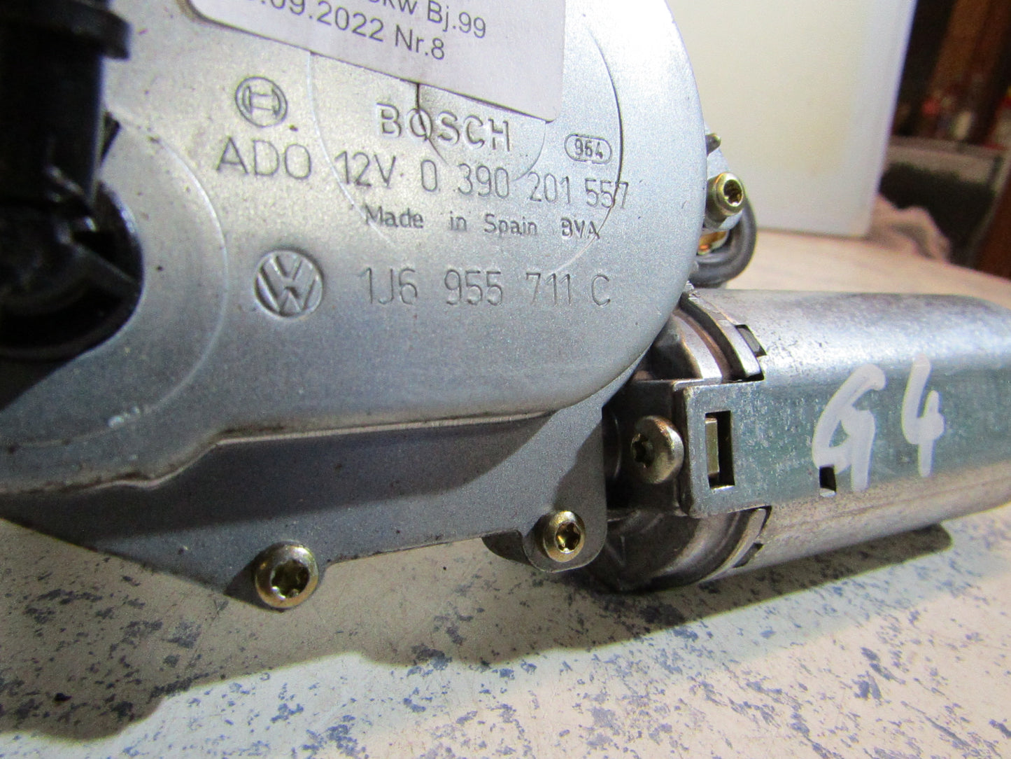 Heckscheibenwischermotor 1J6955711C