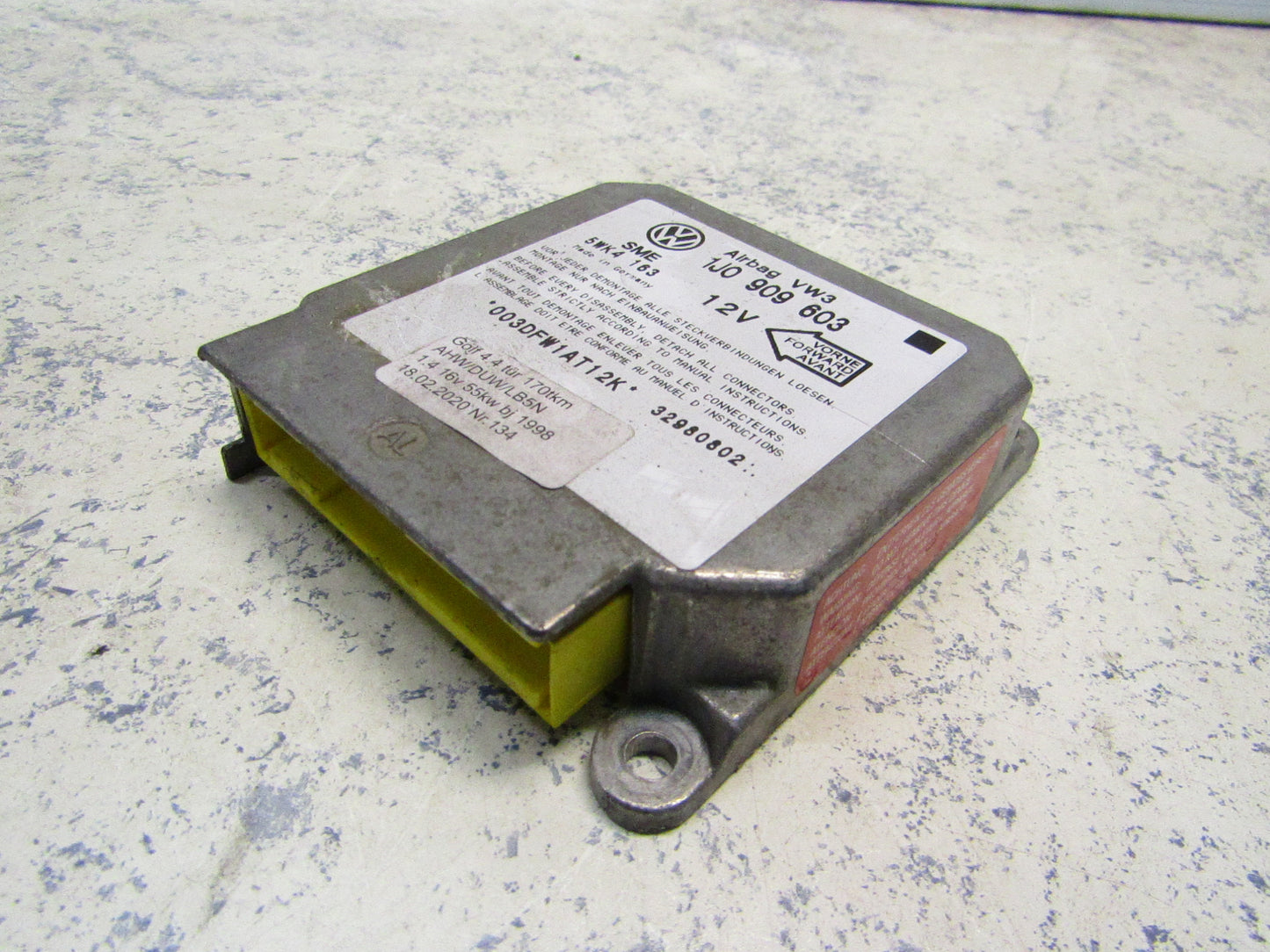 Airbag Steuergerät 1J0909603