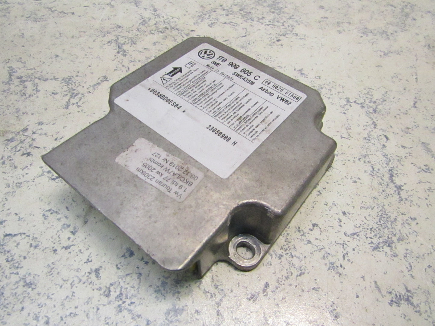 Airbag Steuergerät 1T0909605C