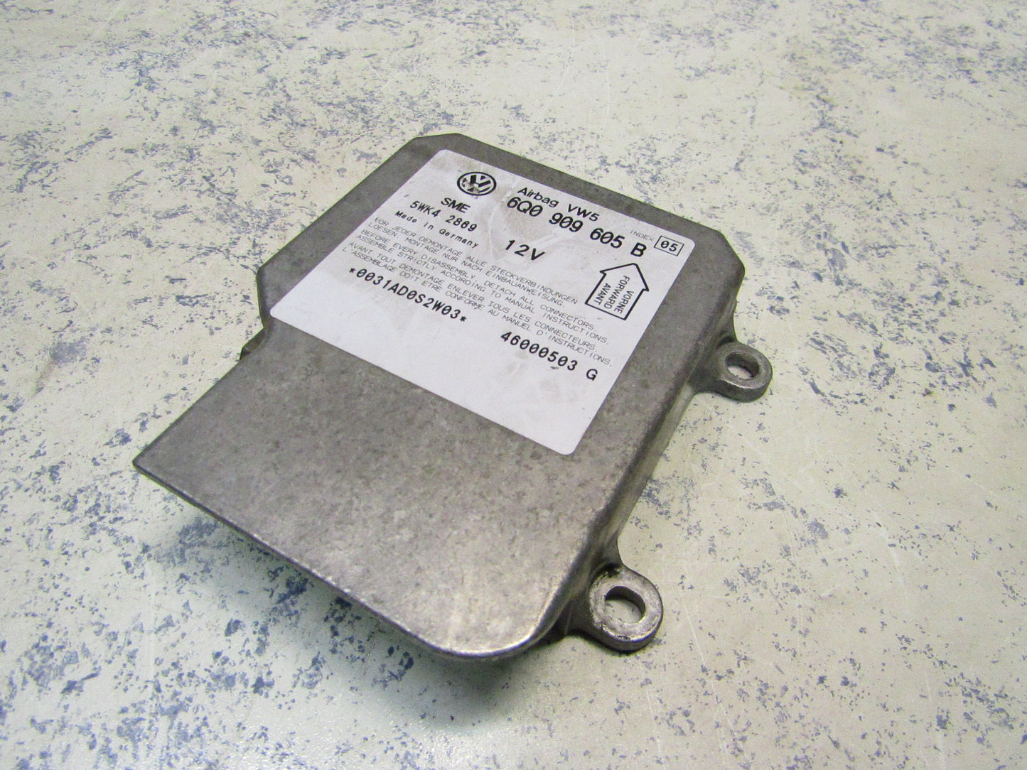 Airbag Steuergerät 6Q0909605B