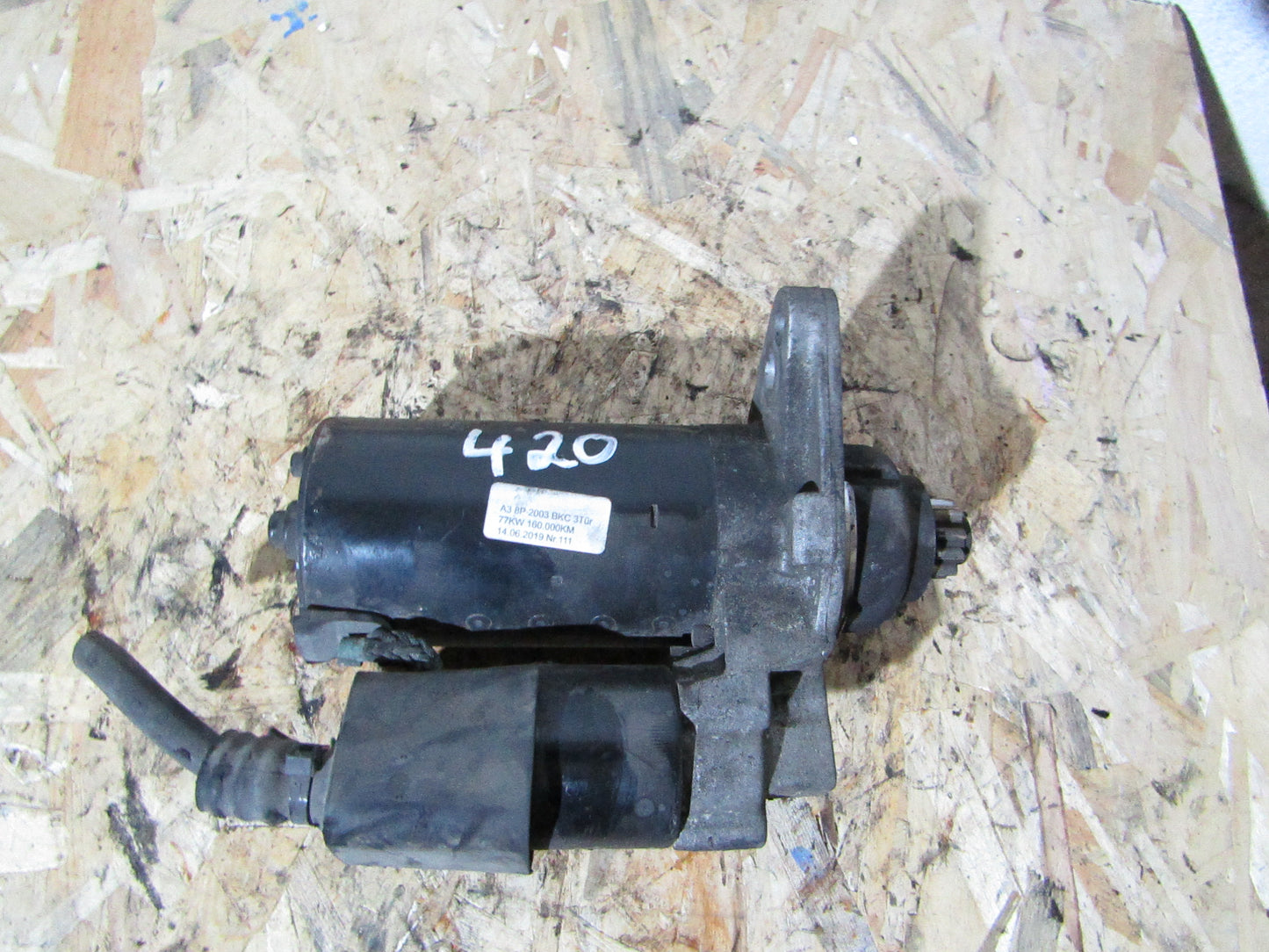 Starter Anlasser Audi A3 8P 02Z911023