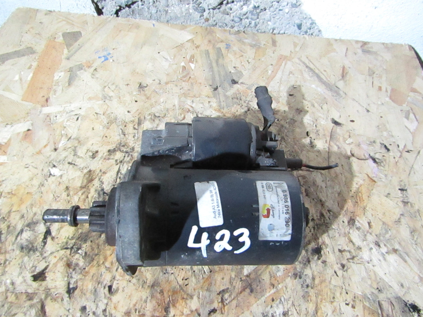 Starter Anlasser Audi A3 8L 1.6 i Benzin 101Ps