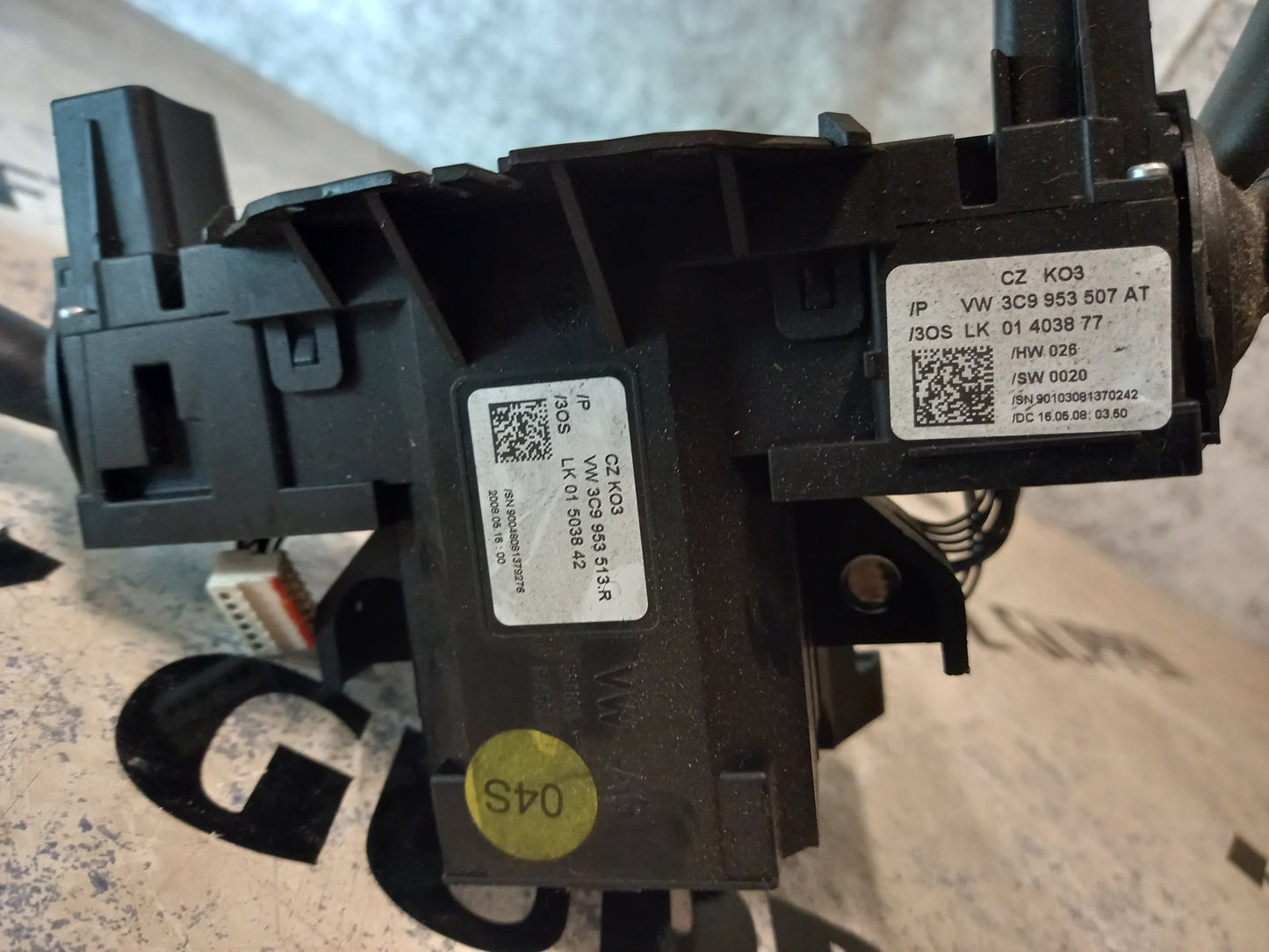 Lenkstockschalter VW Passat 3C BJ 2005-2010 3C9953513R