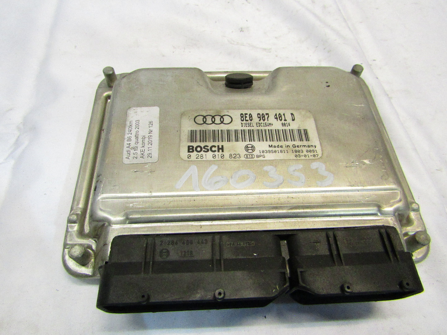 Motorsteuergerät VW-AUDI 8E0907401D